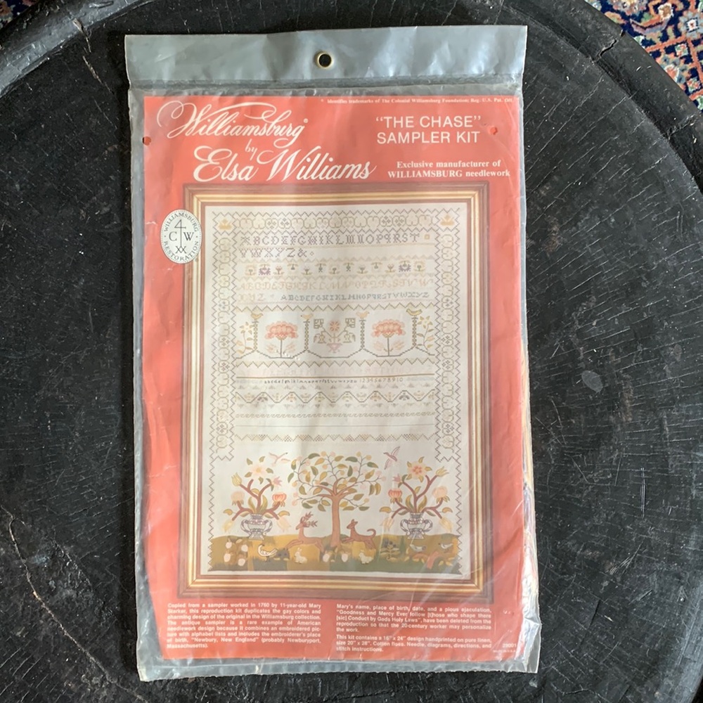 🌞Elsa Williams “The Chase” Embroidery Sampler Kit!